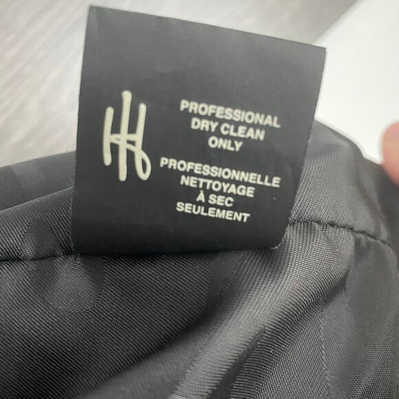 HOWE BLACK LEATHER JACKET WITH HOOD SIZE XL - Picture 6 of 6